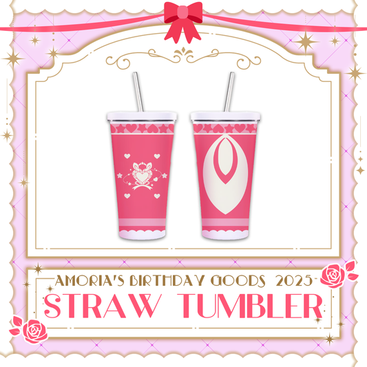Amoria : Birthday Straw Tumbler