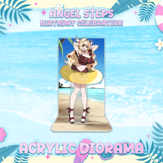 Angel Steps : Acrylic Diorama