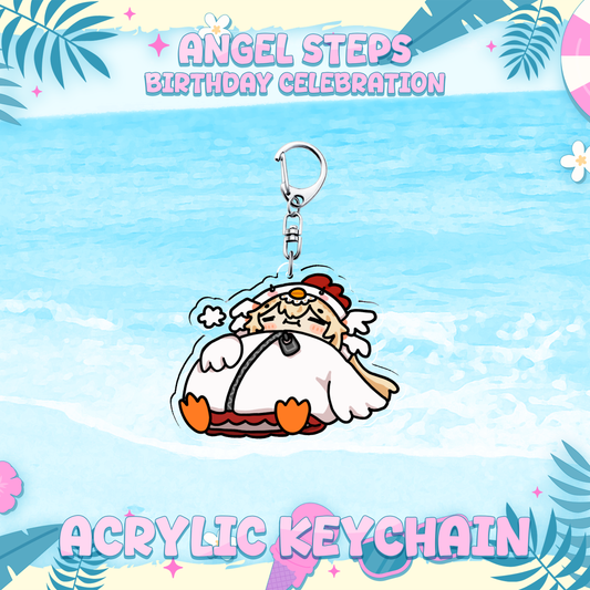 Angel Steps : Acrylic Keychain