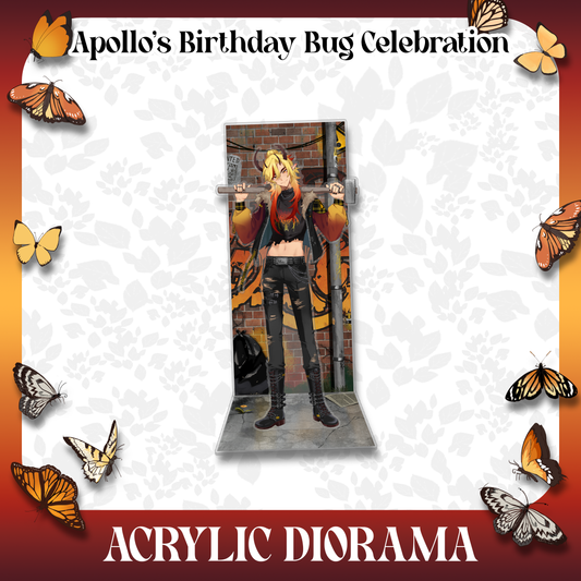 Apollo Bugman : Acrylic Diorama
