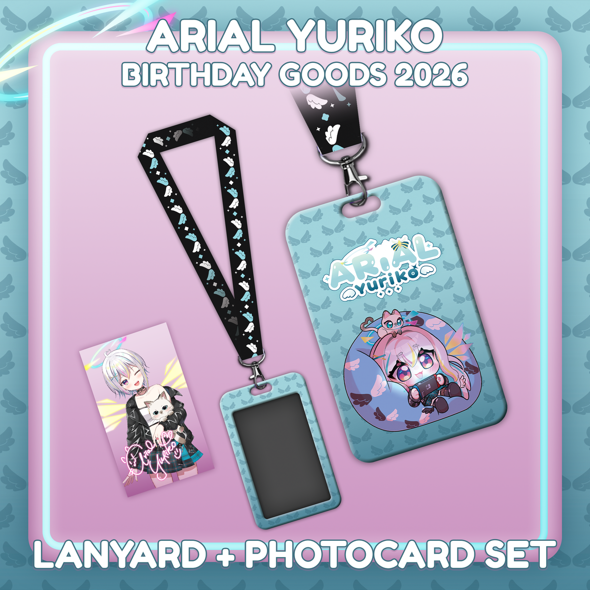 Arial Yuriko : Lanyard and Photocard Set