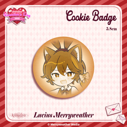 ASTRALINE : Valentine's Day 2025 Cookie Button set