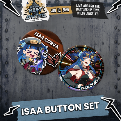 Boat Goes Binted : Button Sets