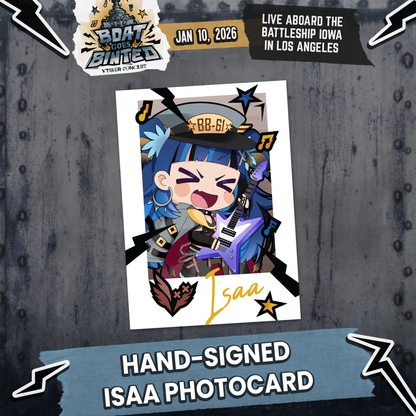 Boat Goes Binted : Hand-Signed Photocards (ONLINE ONLY)