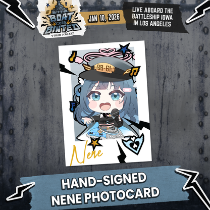 Boat Goes Binted : Hand-Signed Photocards (ONLINE ONLY)