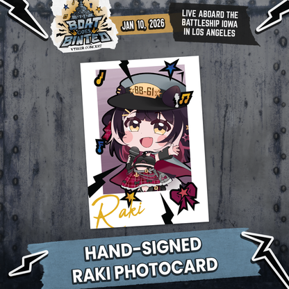 Boat Goes Binted : Hand-Signed Photocards (ONLINE ONLY)