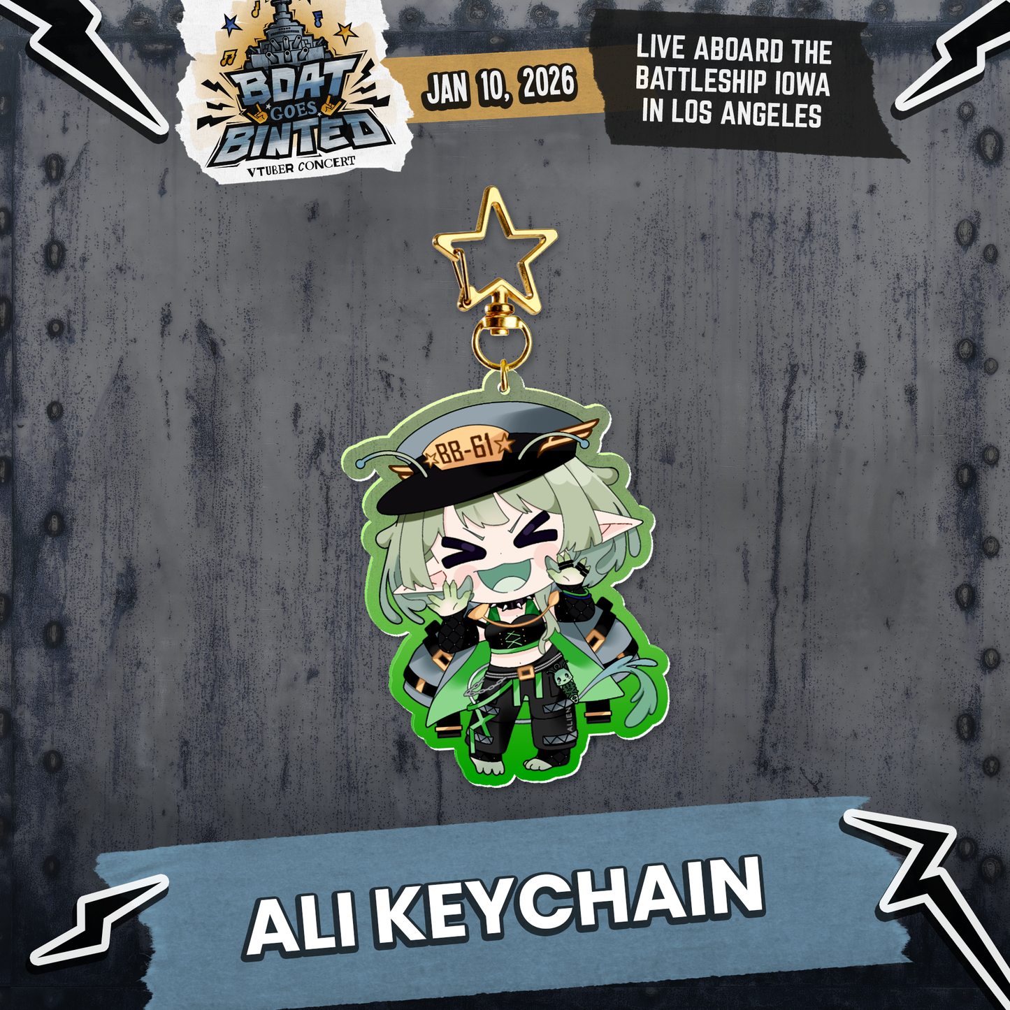 Boat Goes Binted : Chibi Keychains