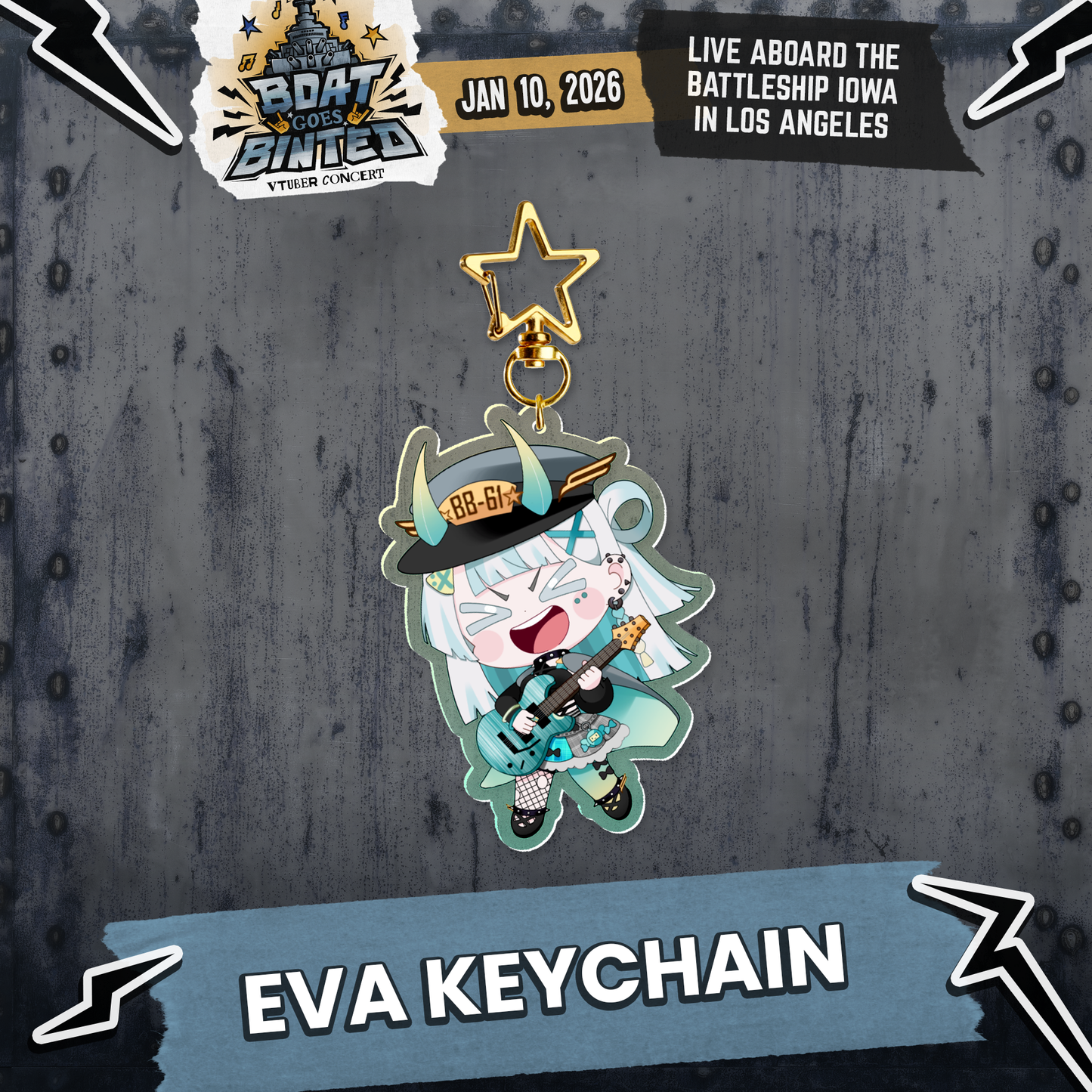 Boat Goes Binted : Chibi Keychains