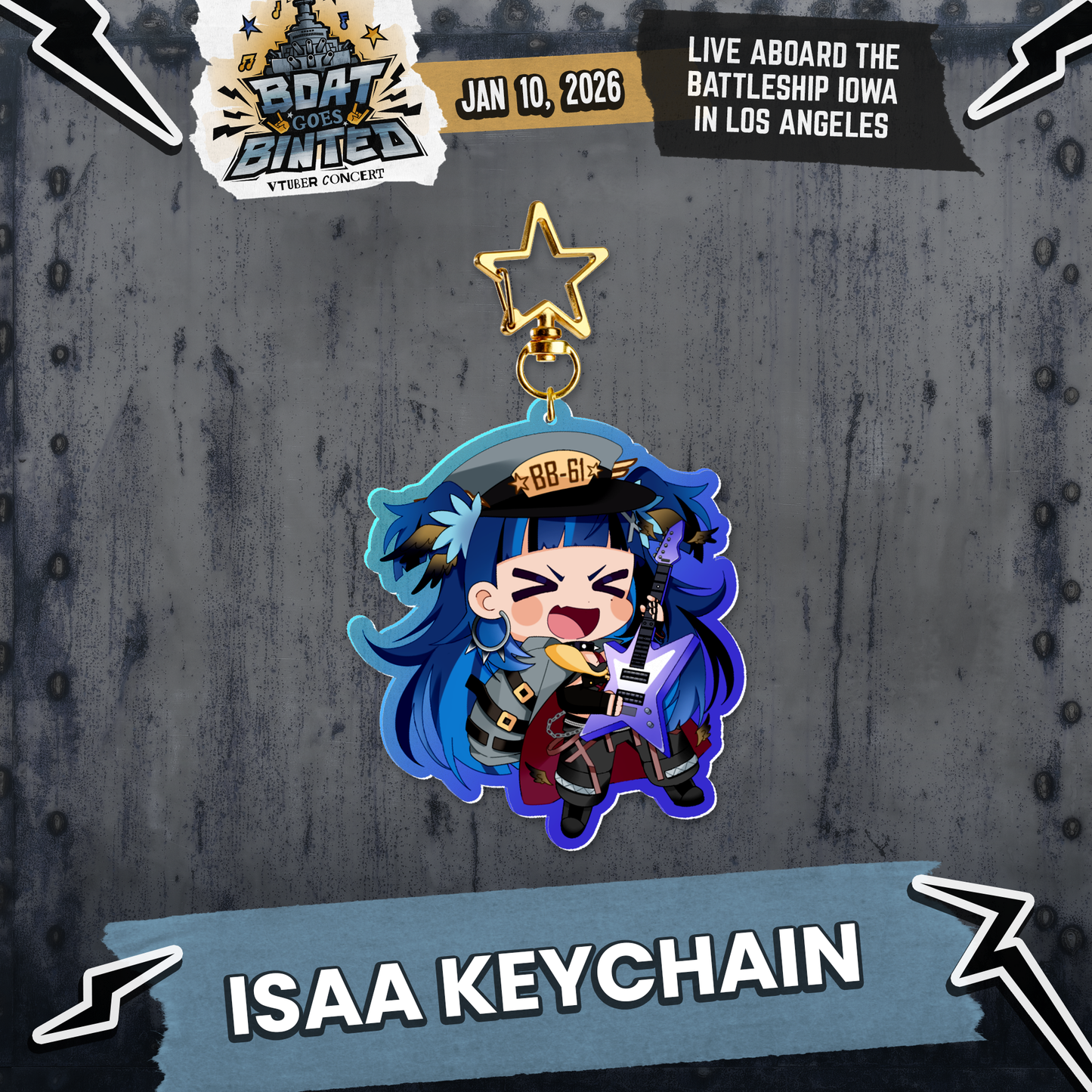 Boat Goes Binted : Chibi Keychains