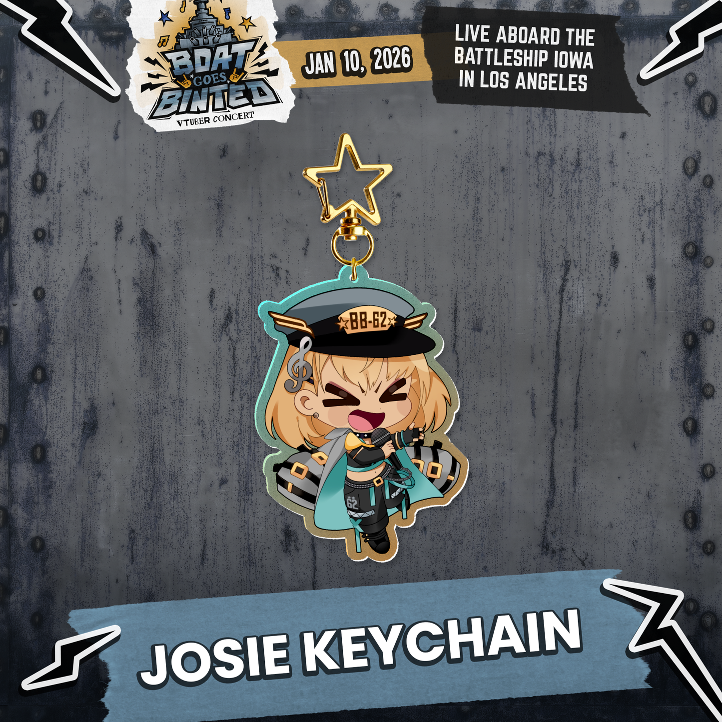 Boat Goes Binted : Chibi Keychains