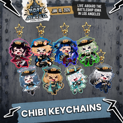 Boat Goes Binted : Chibi Keychains