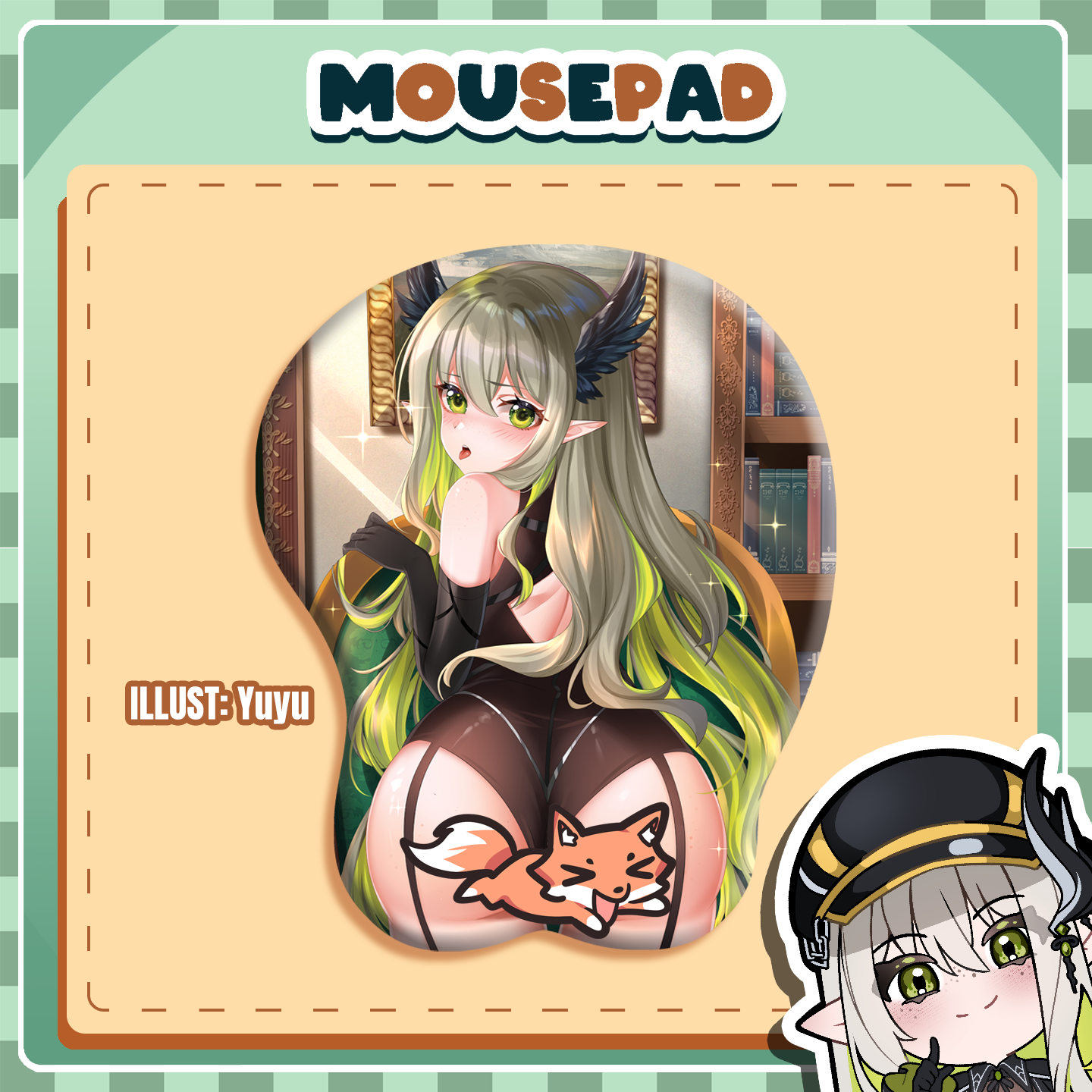 Alfhilde : 3D Mousepad