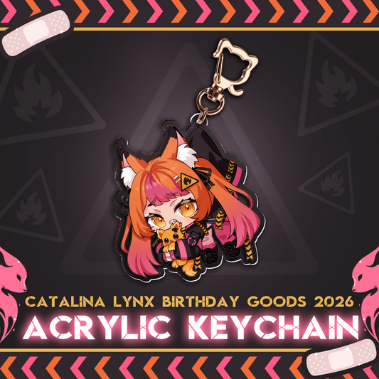 Catalina Lynx : Chibi Keychain