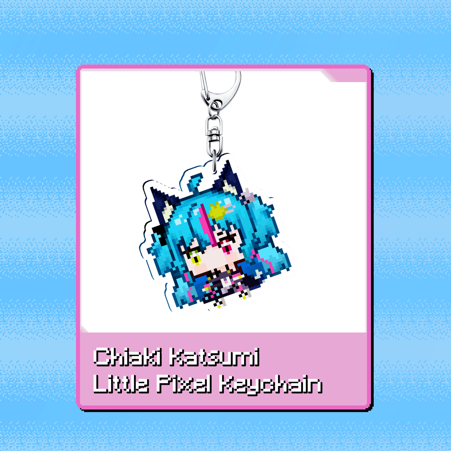 Chiaki Katsumi : Little Pixel Keychain
