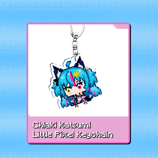 Chiaki Katsumi : Little Pixel Keychain