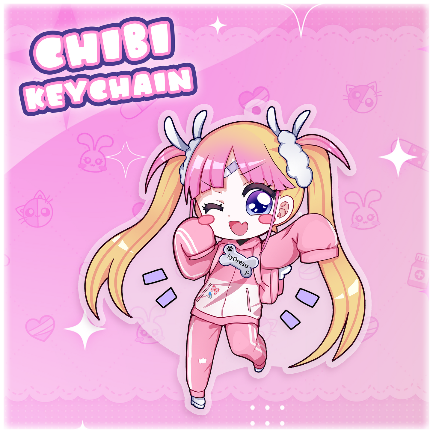 KyOresu : Chibi Keychain