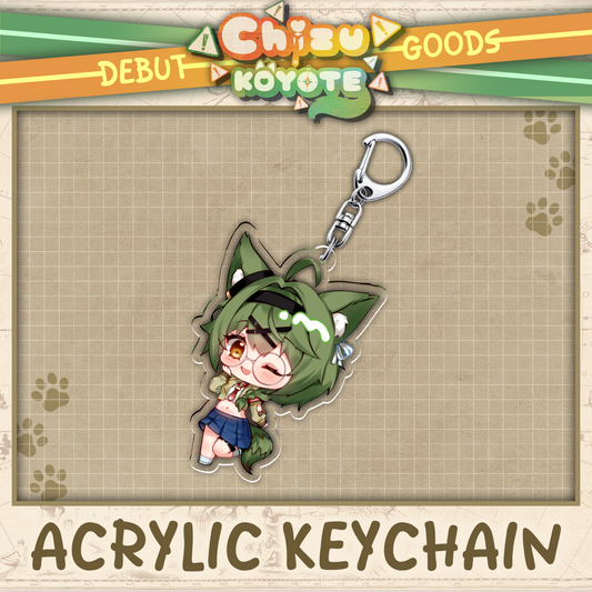 Chizu Koyote : Acrylic Keychain