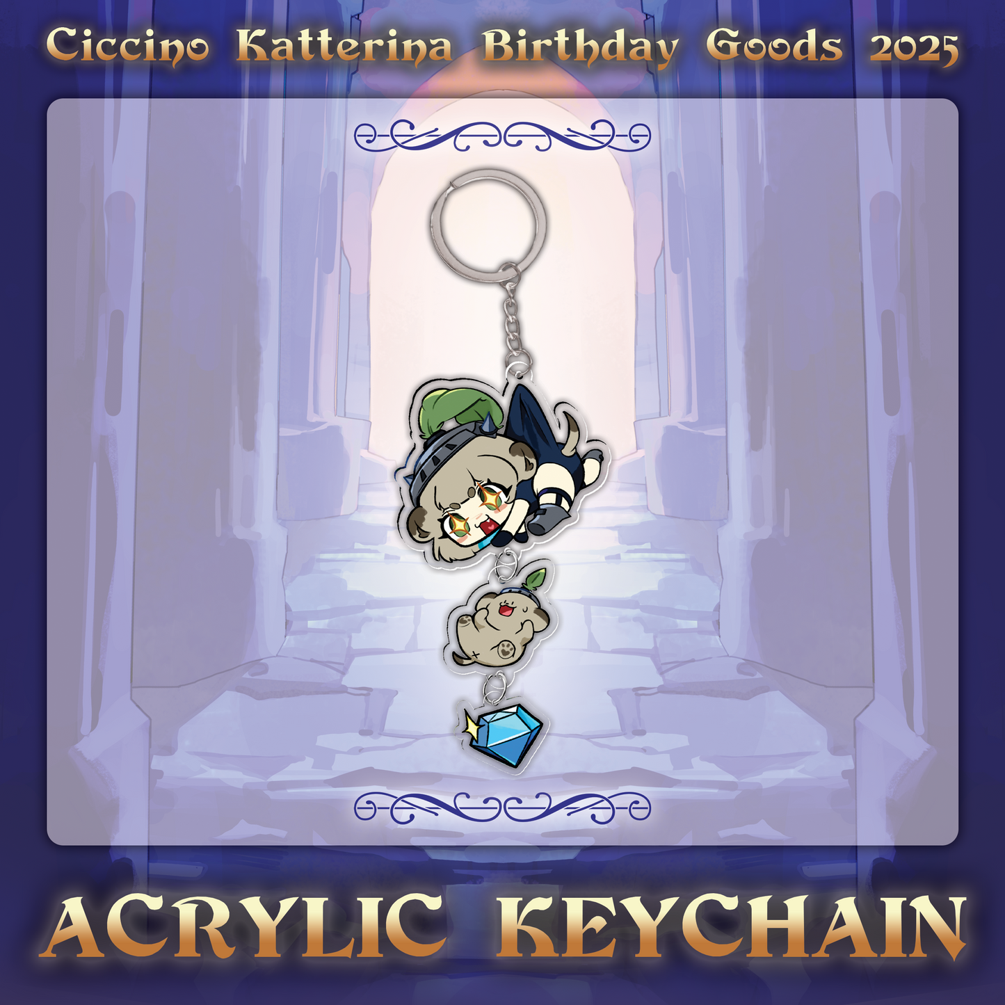 Ciccino Katterina : Acrylic Keychain