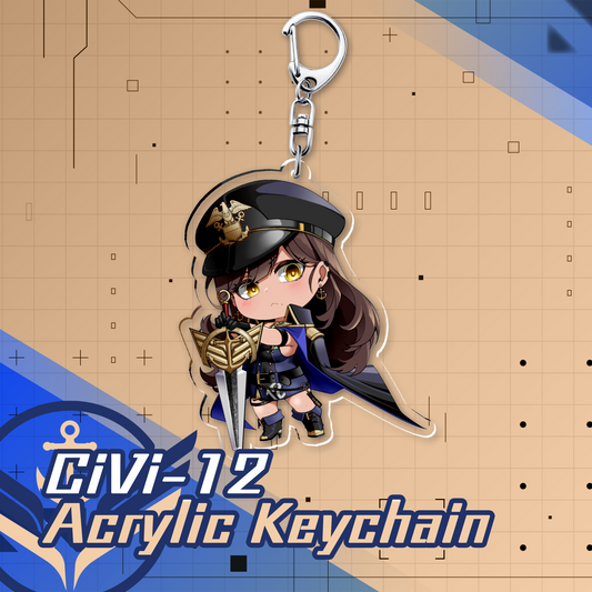VFleet Project : Civi-12 Acrylic Keychain