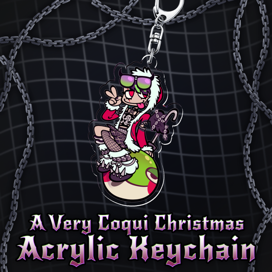 Coqui : Acrylic Keychain