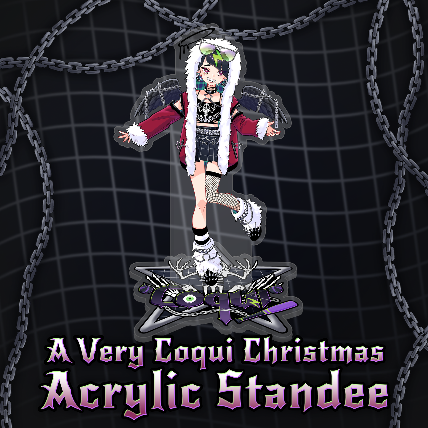 Coqui : Christmas Acrylic Standee