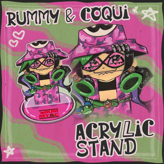 Rummy & Coqui : Coqui Standee