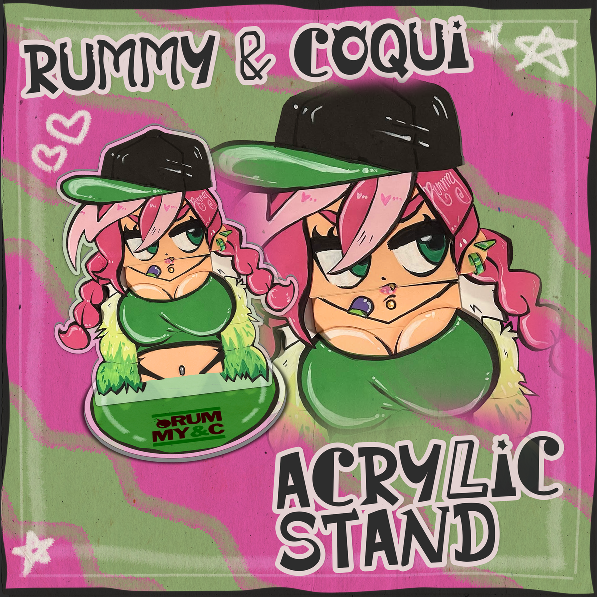 Rummy & Coqui : Rummy Standee