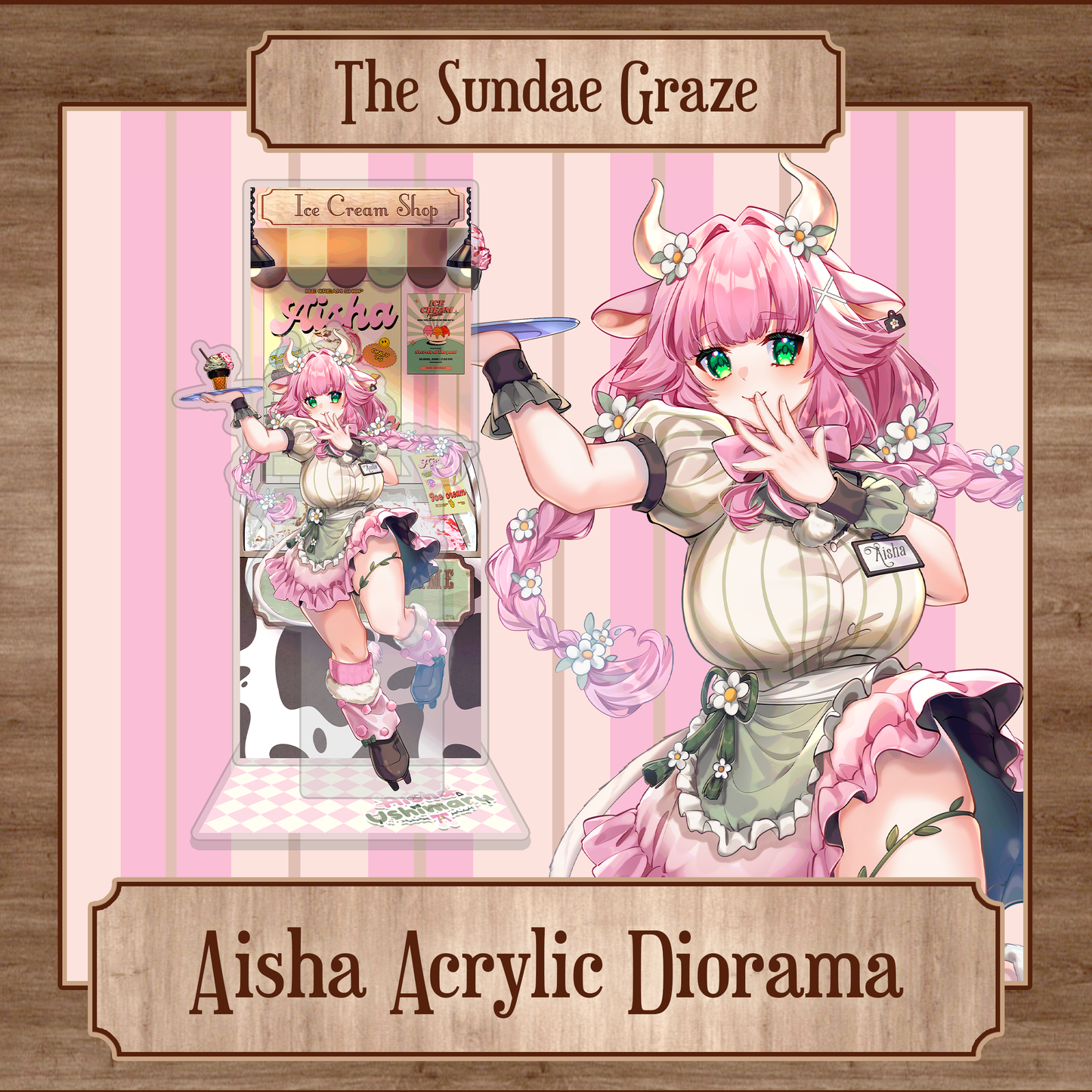 Sundae Graze : Diorama Set