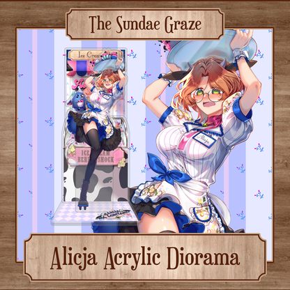 Sundae Graze : Diorama Set