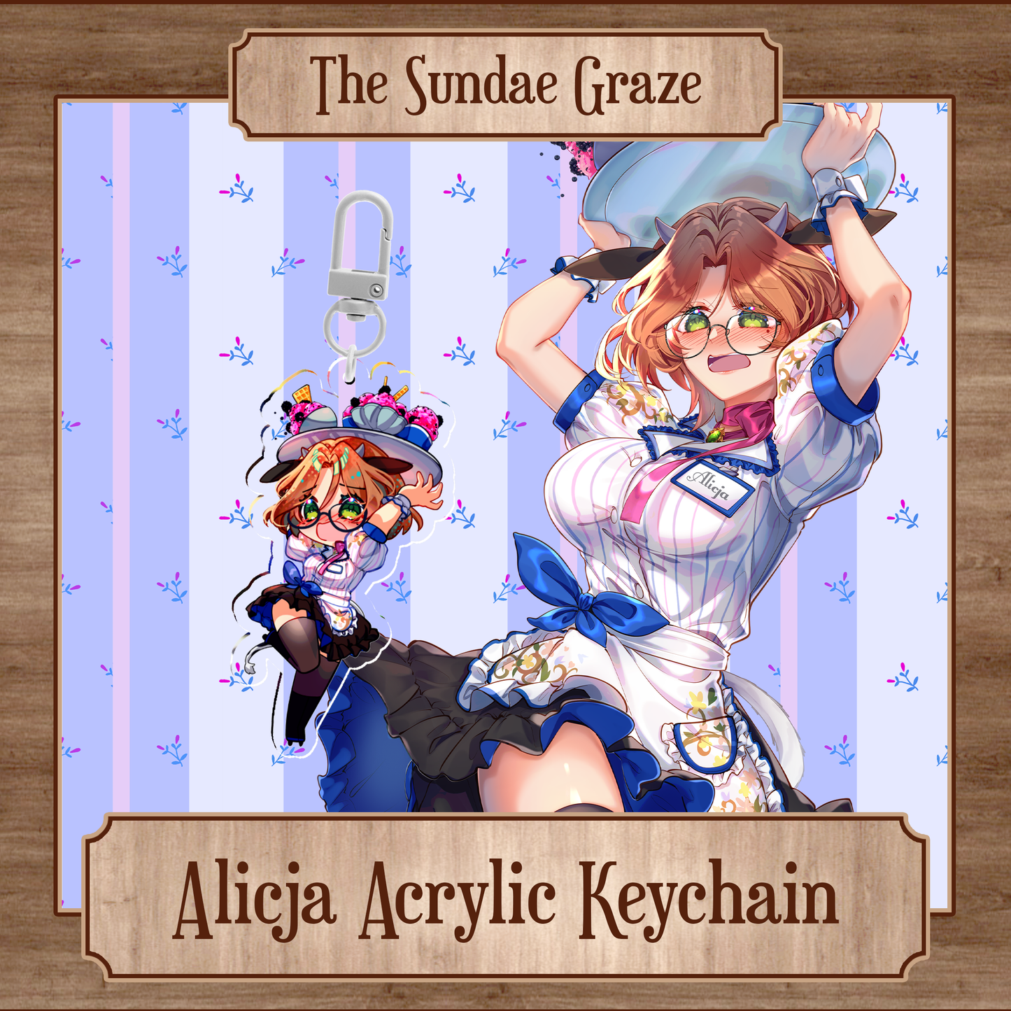 Sundae Graze : Keychain Set