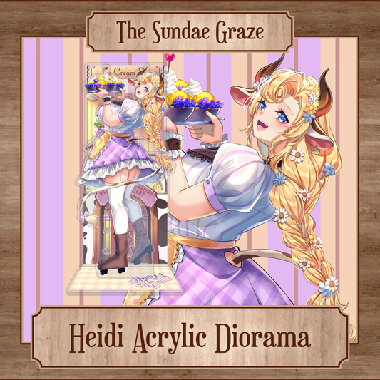 Heidi Heiter : Sundae Graze Diorama