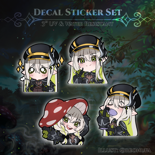 Alfhilde : Dark Valkyrie Sticker Pack