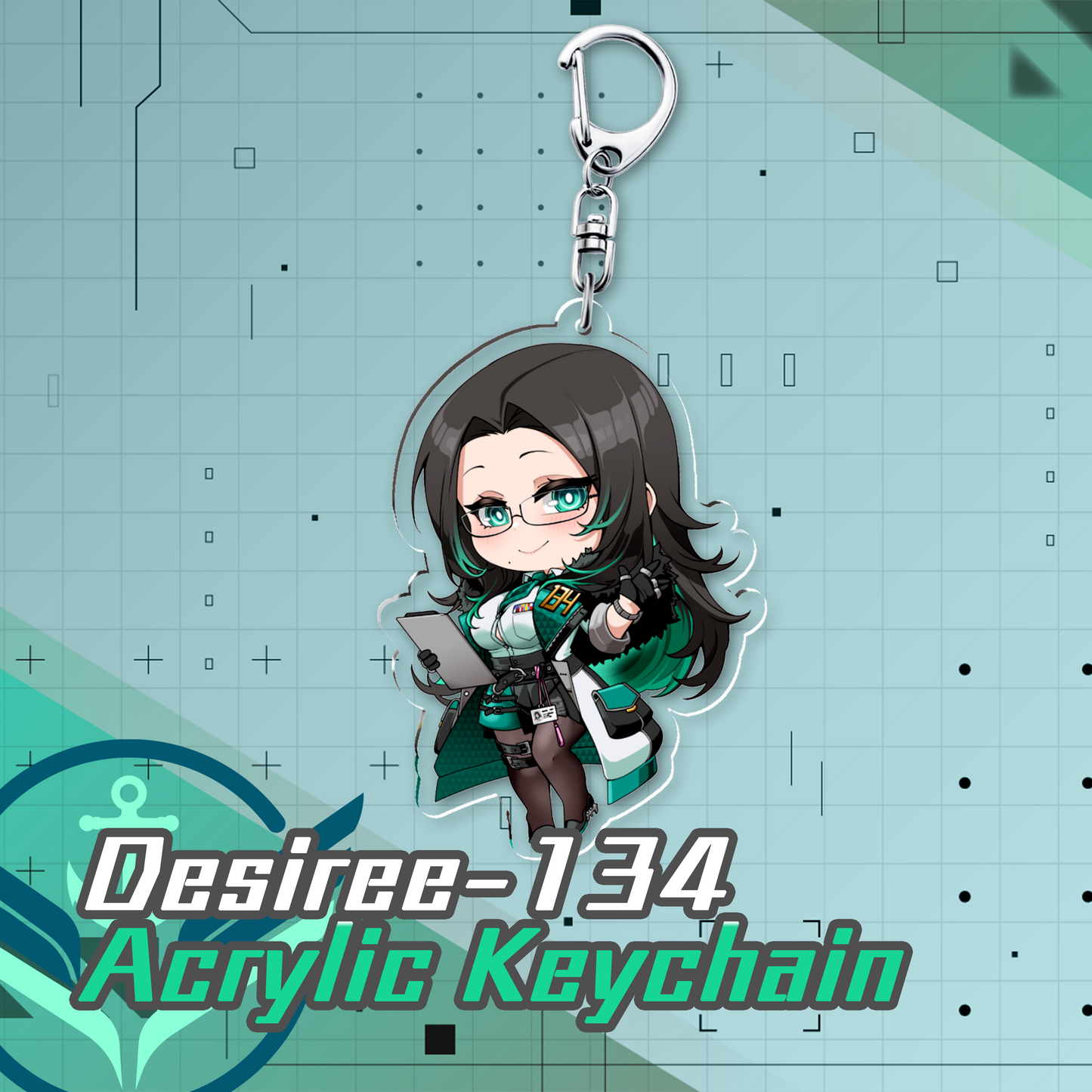 VFleet Project : Desiree-134 Acrylic Keychain