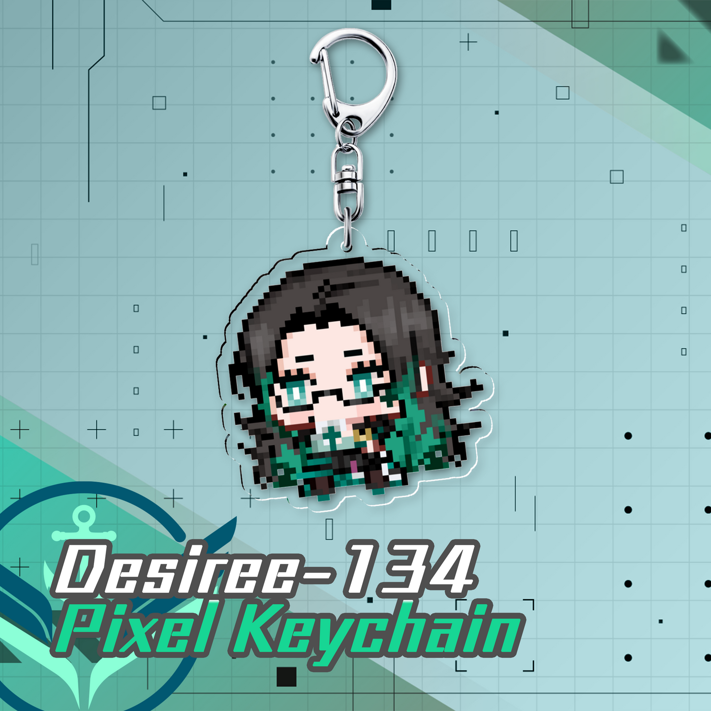 VFleet Project : Little Pixel Acrylic Keychains