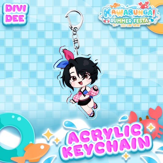 Kawa Staff : Divi Kawabunga Keychain