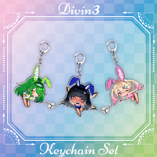 Divin3: Linked Keychains [Pre-Order]
