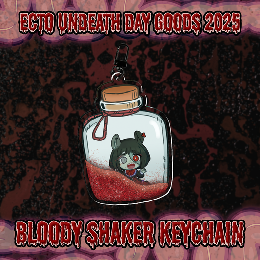 Ecto : Bloody Shaker Keychain