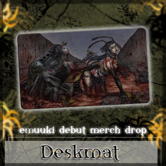 Emuuki : 35x60cm Deskmat