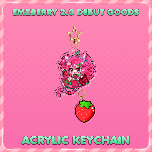 Emzberry : Acrylic Keychain