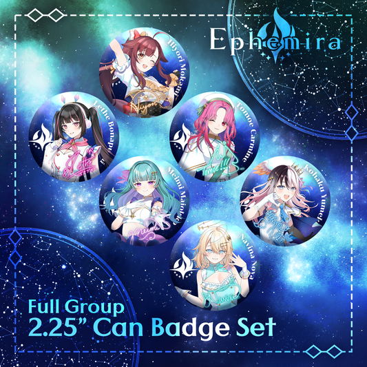 Ephemira : Can Badge Set