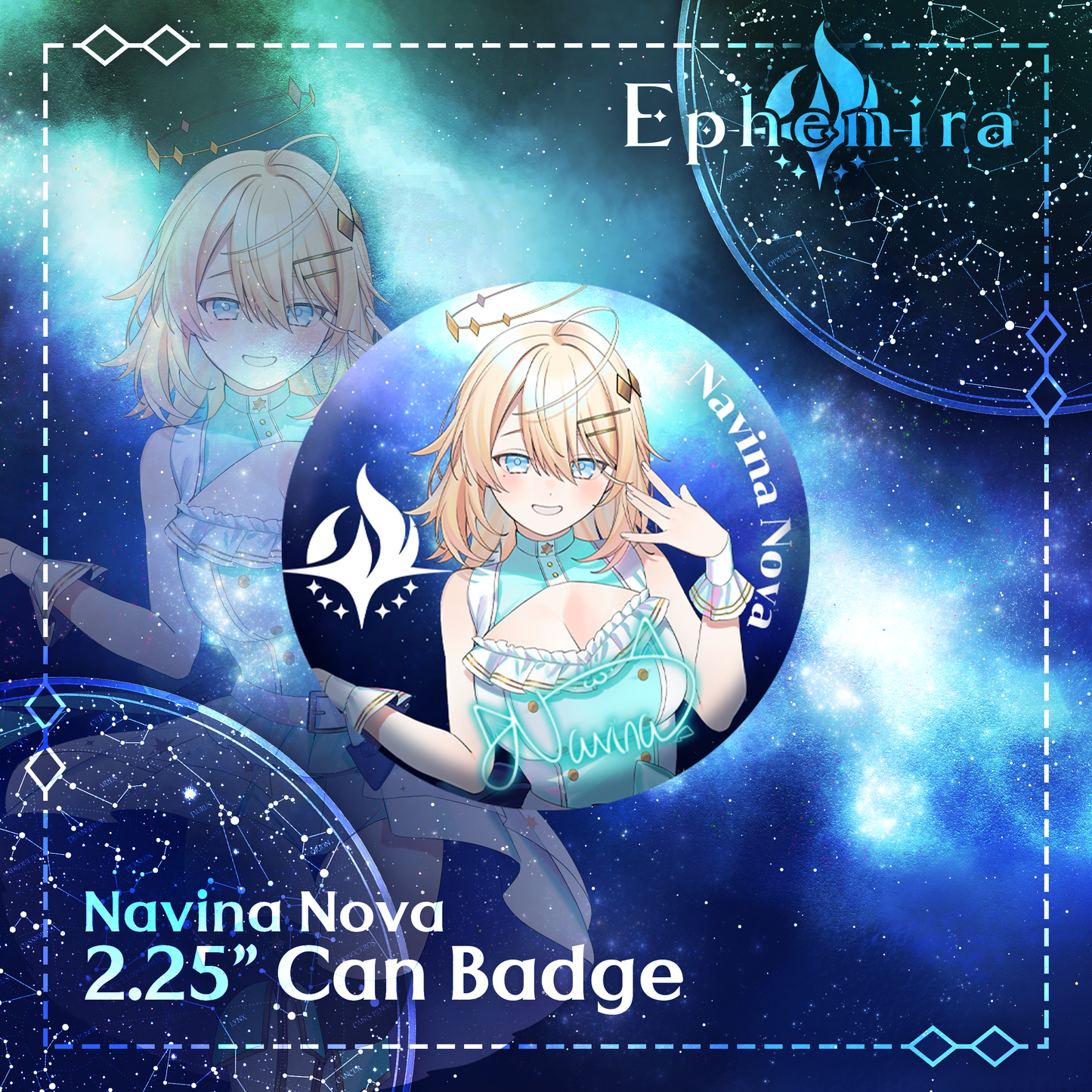 Ephemira : Can Badge Set
