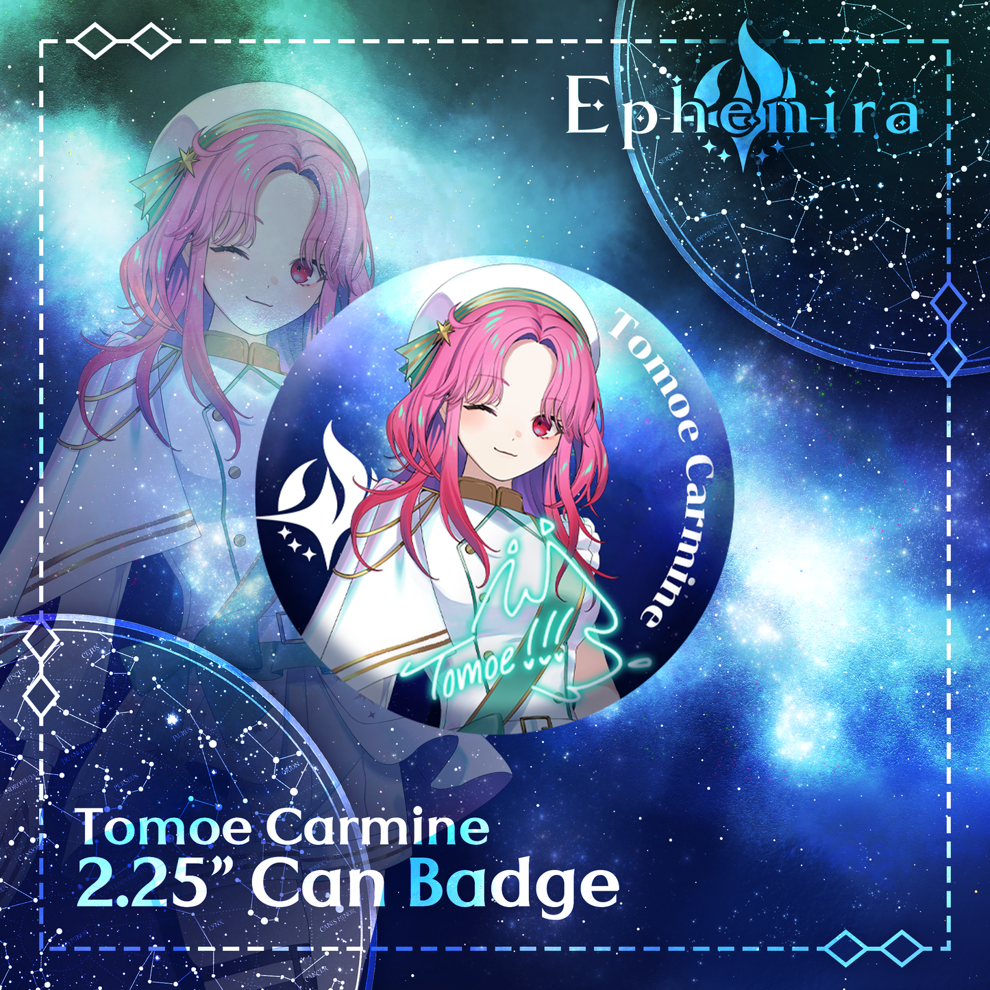 Ephemira : Can Badge Set