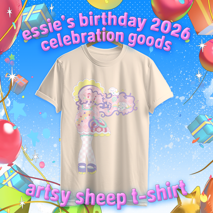 Estelle : Artsy Sheep T-Shirt