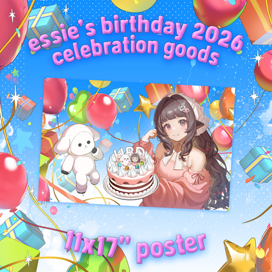 Estelle : 11x17" Birthday Poster
