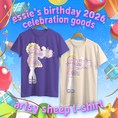 Estelle : Artsy Sheep T-Shirt