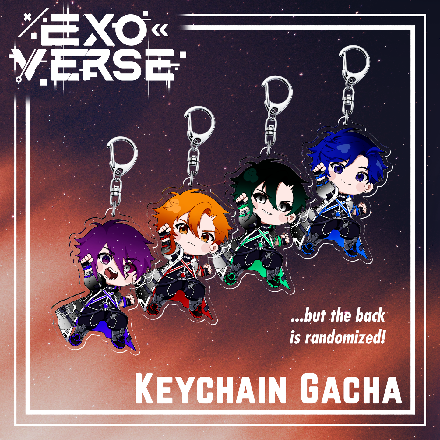 ExoVerse : Keychain Gacha