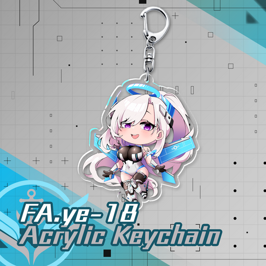 VFleet Project : FA.ye-18 Acrylic Keychain