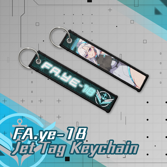 VFleet Project : FA.ye-18 Jet Tag Keychain