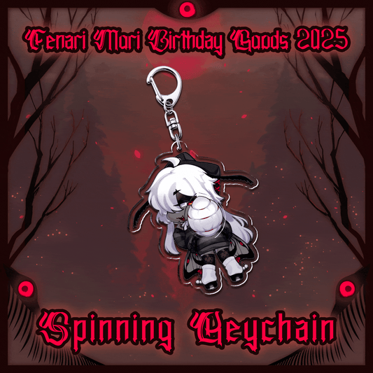 Fenari Mori : Spinning Butt Keychain