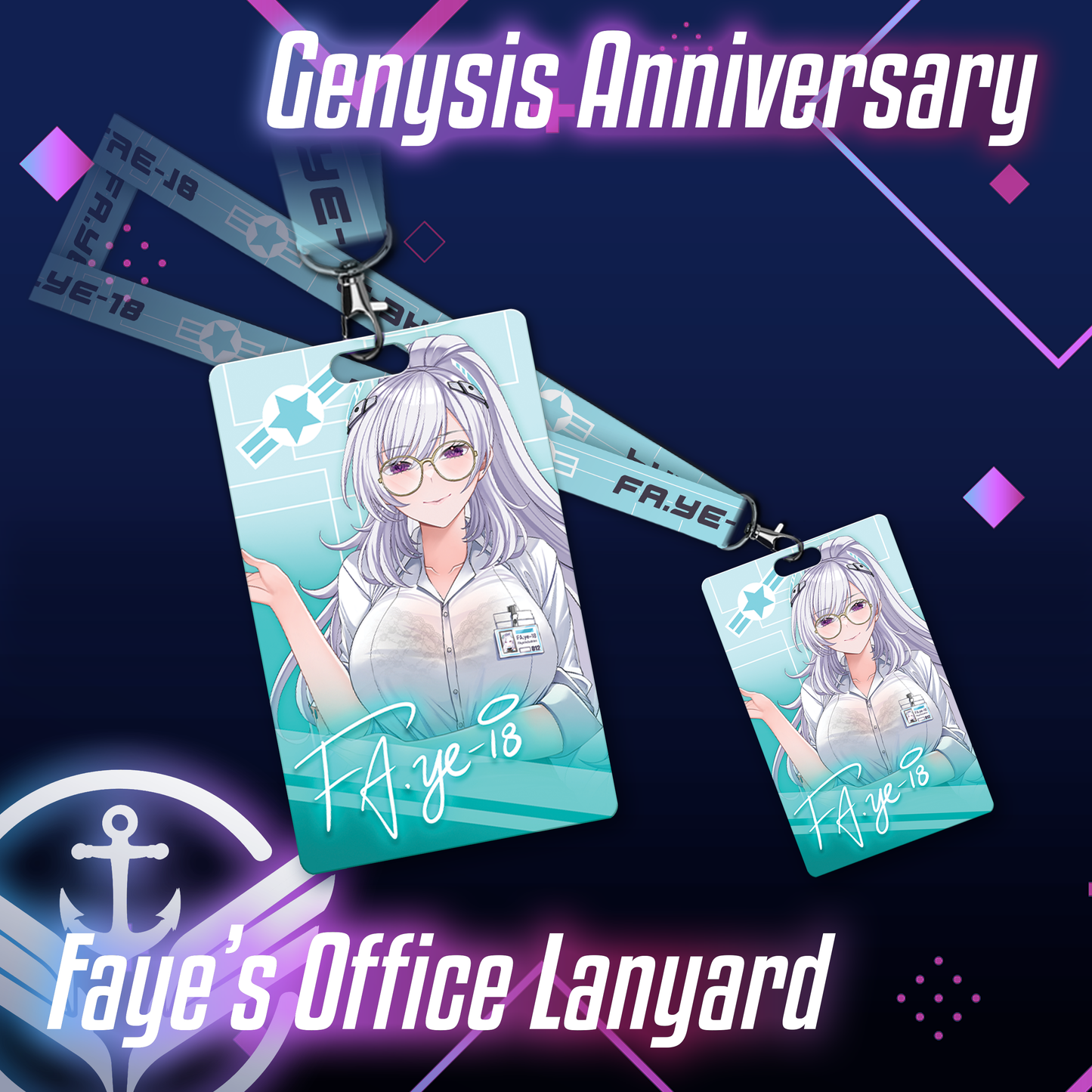 VFleet Project : Faye's Office Lanyard